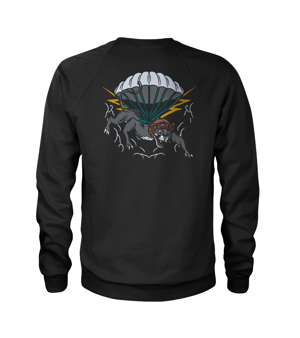 2-503 Cat Patch Remastered Crewneck Sweatshirt
