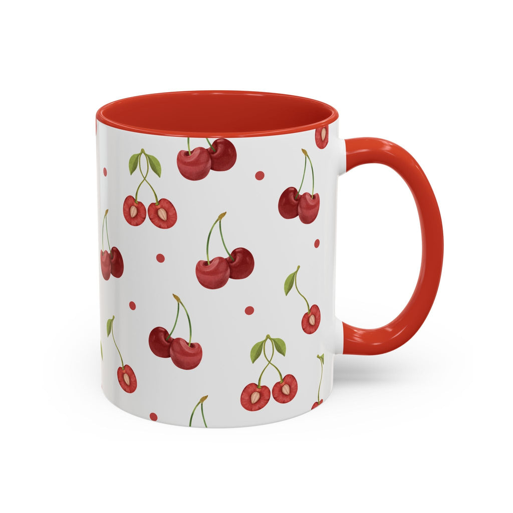 Cherry Berry Cozy Cottage Style Coffee Mug