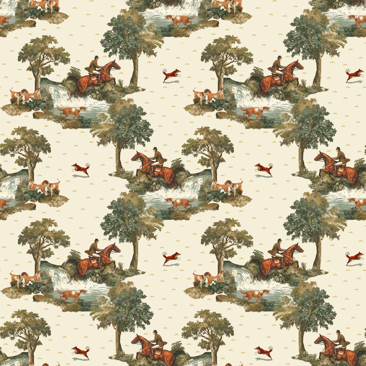 Copper Wallpaper by Hosta Pasta Patterns