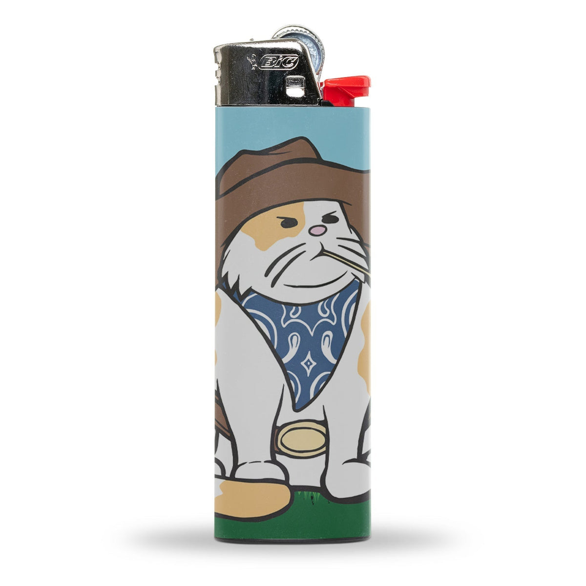 Cowboy Cat BIC Lighter
