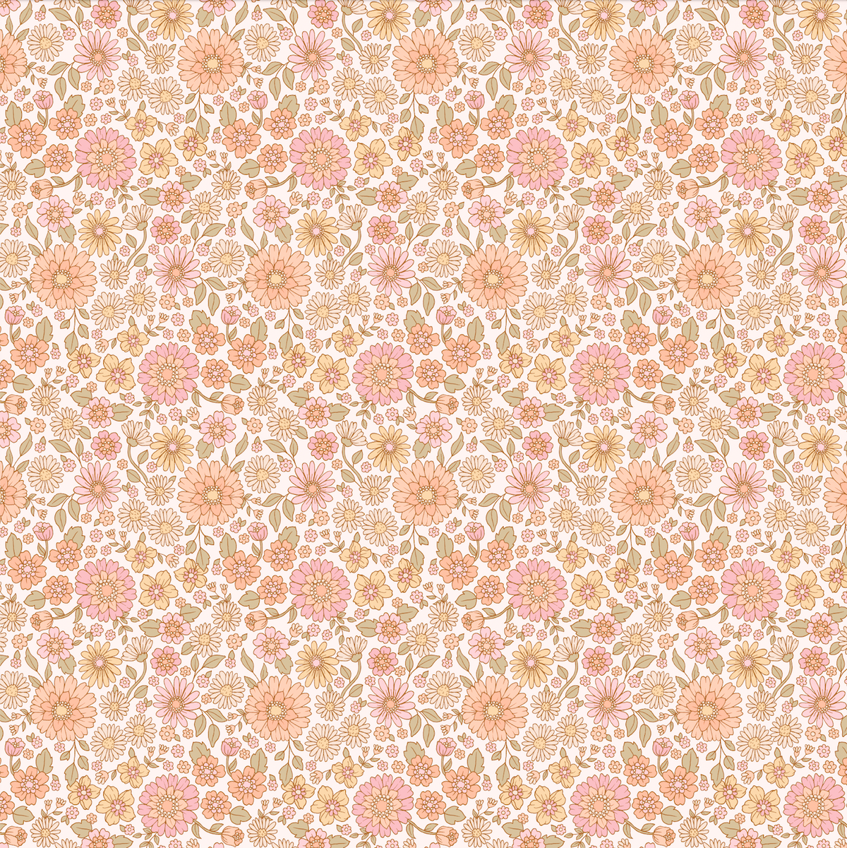 Daisy Wallpaper by Lovely People Studio