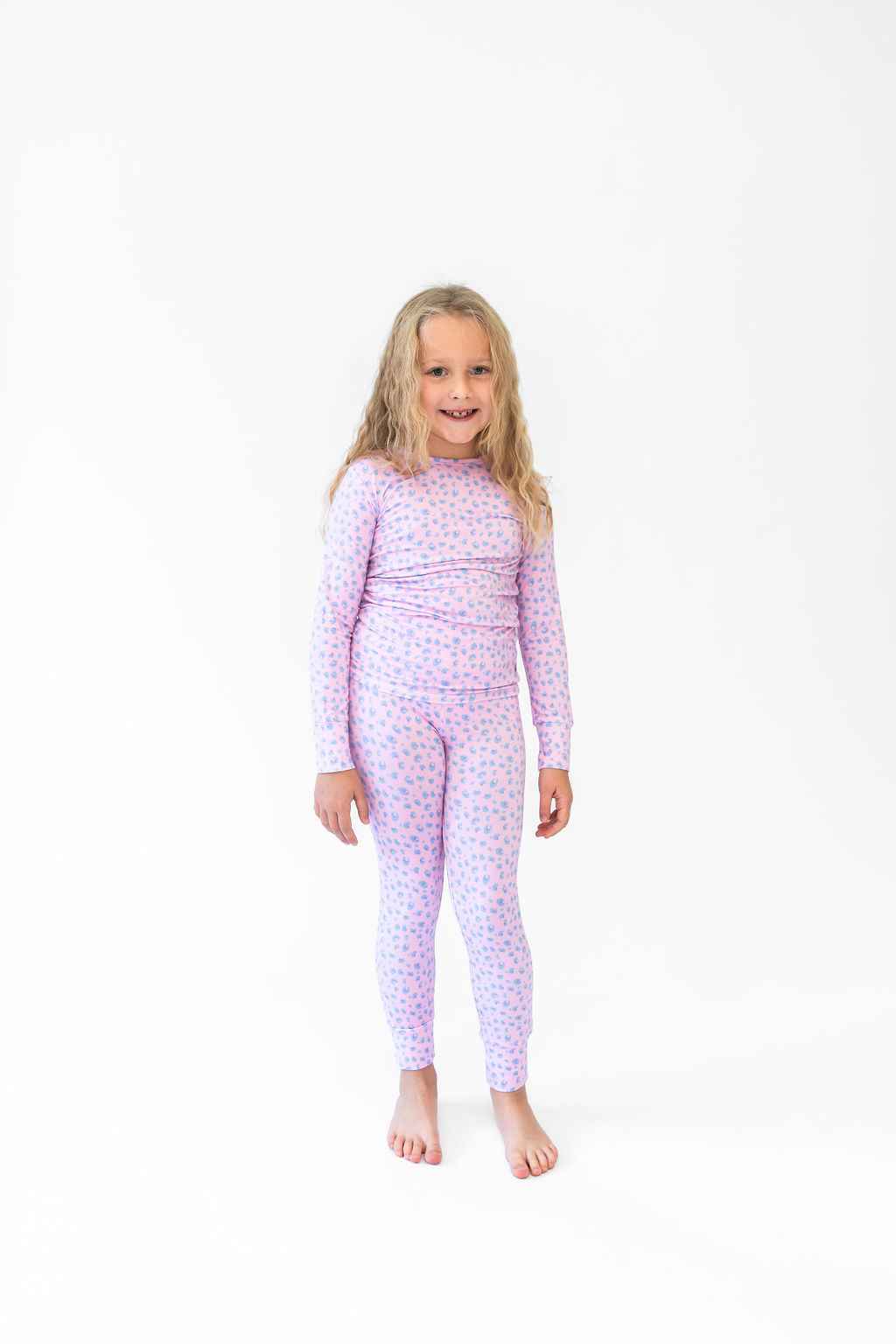 Lillian Leopard Bamboo 2-Piece Long Sleeve Set