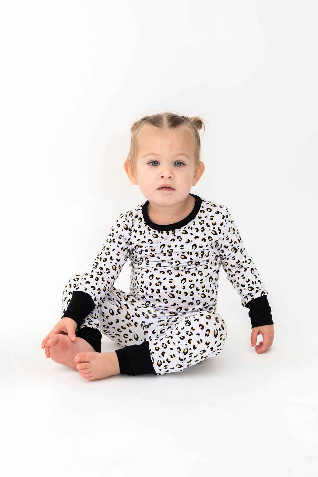Allie Leopard Bamboo 2-Piece Long Sleeve Set