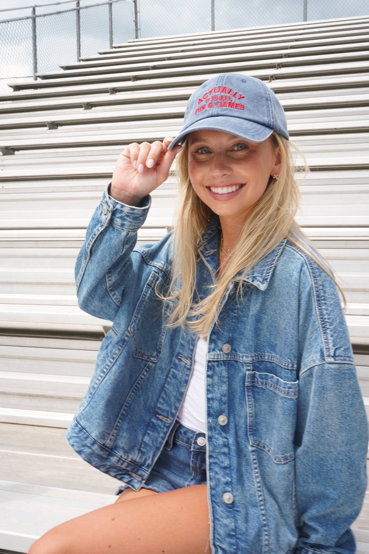 Actually It Is All Fun & Games - Dad Cap