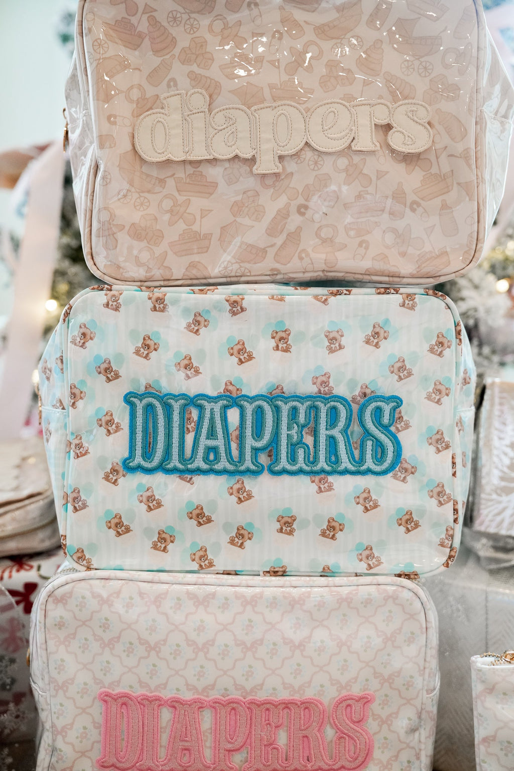 Diapers XL - Clear Coat Bag