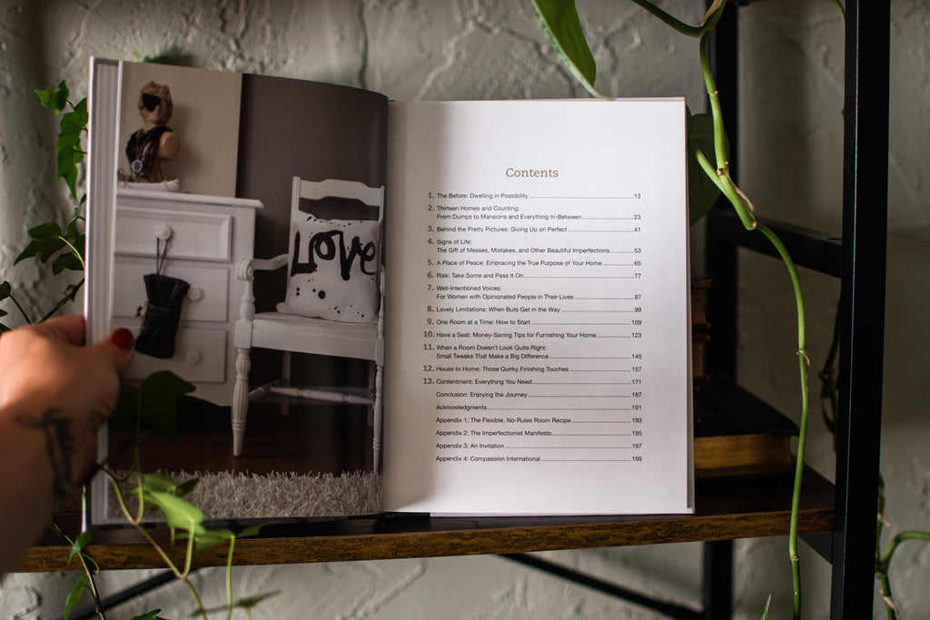 The Nesting Place: It Doesn't Have to Be Perfect to Be Beautiful