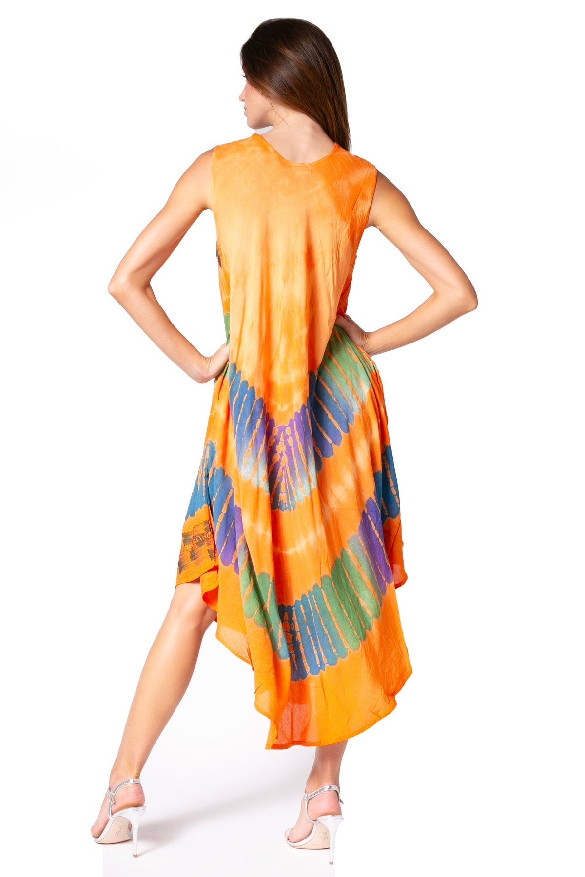 Sakkas Tasanee Caftan Tank Dress / Cover Up