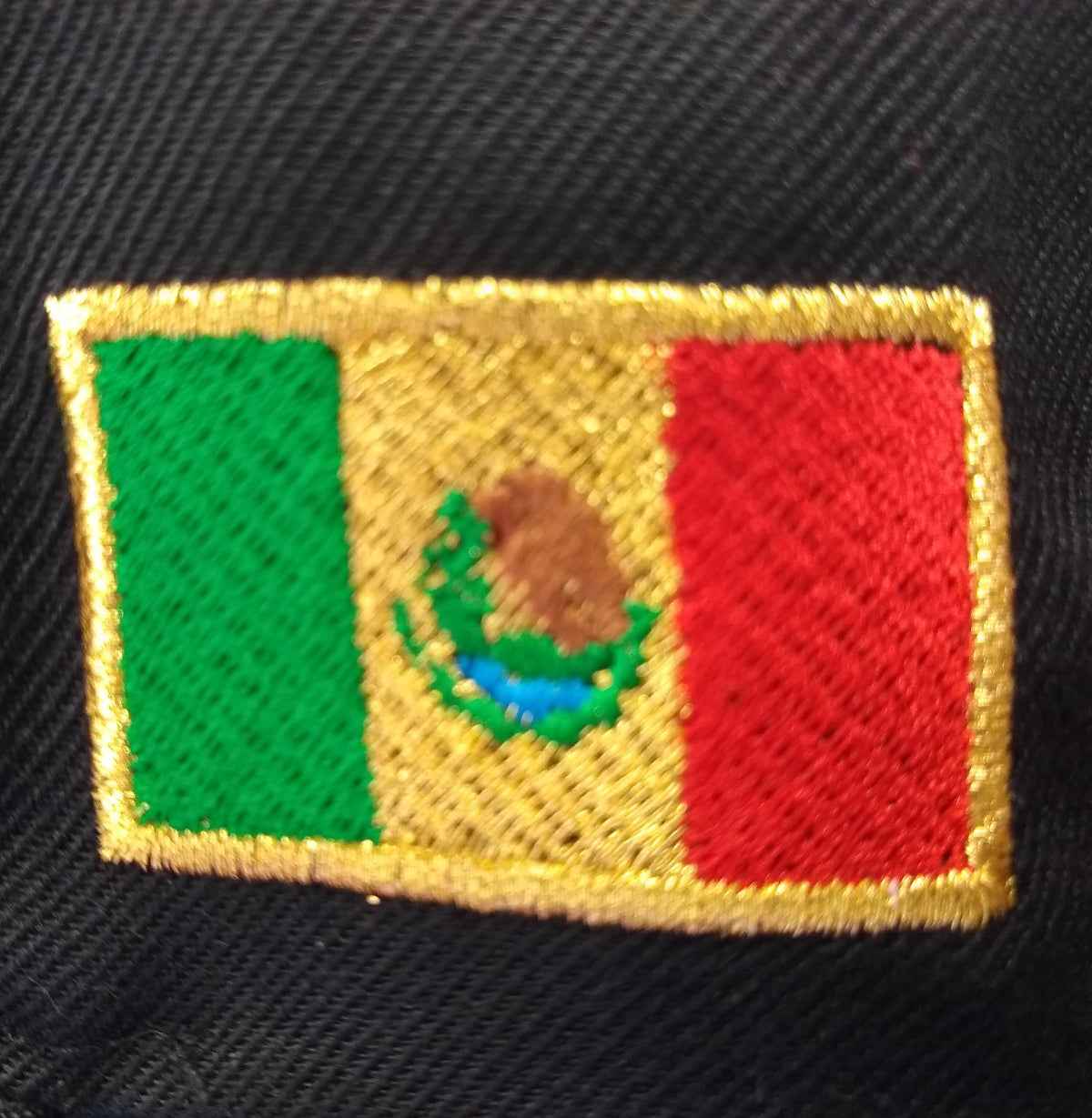 Embroidered SnapBack Mexican Bull Logo Hat