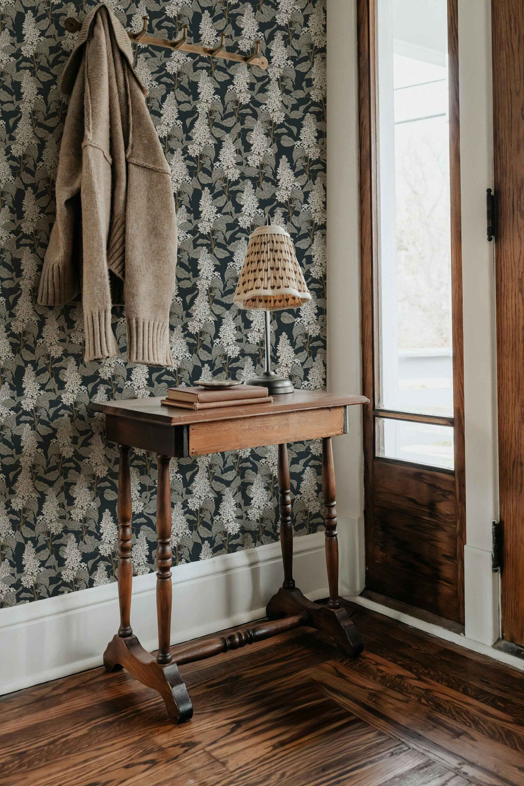Lilac Wallpaper by Brittany Polatis Design