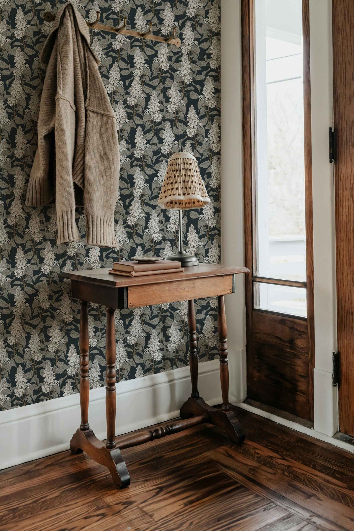 Lilac Wallpaper by Brittany Polatis Design