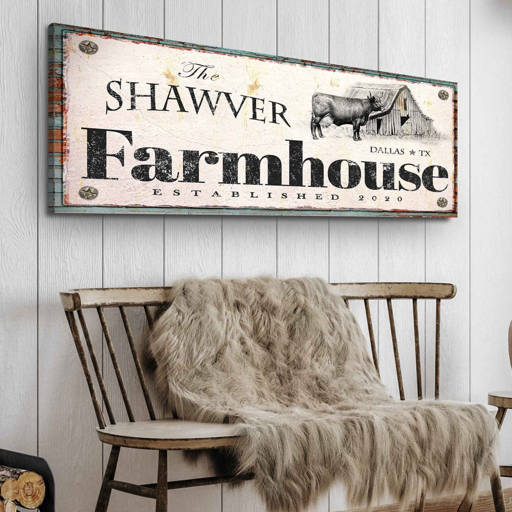 Rustic Farmhouse Sign XV