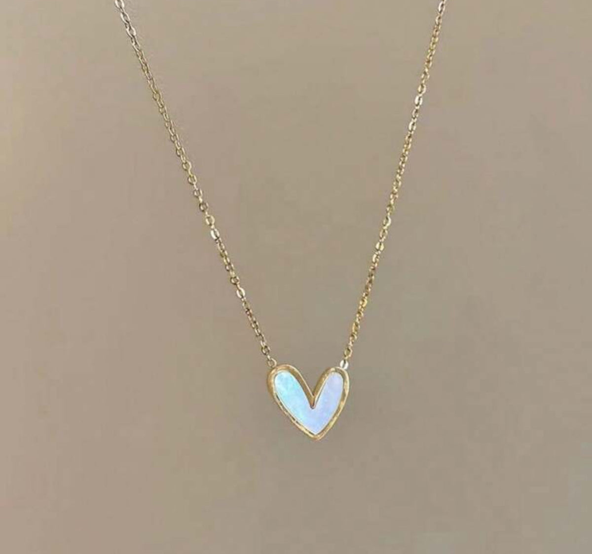 Grace & Gold Heart Necklace