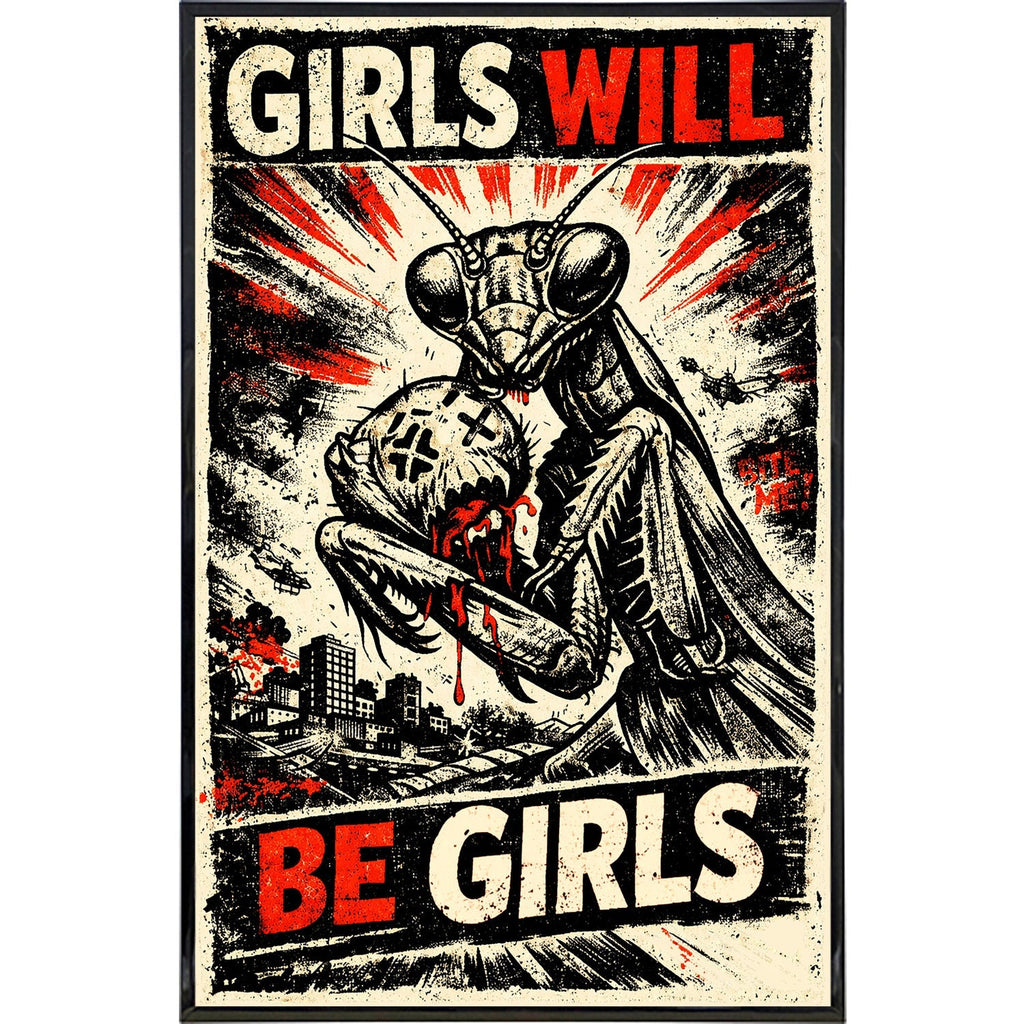 Girls Will Be Girls Print