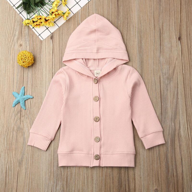 Infant Baby Girl Clothes Long Sleeve Knitted Coat Jacket Outwear Tops 0-24M For baby Girls