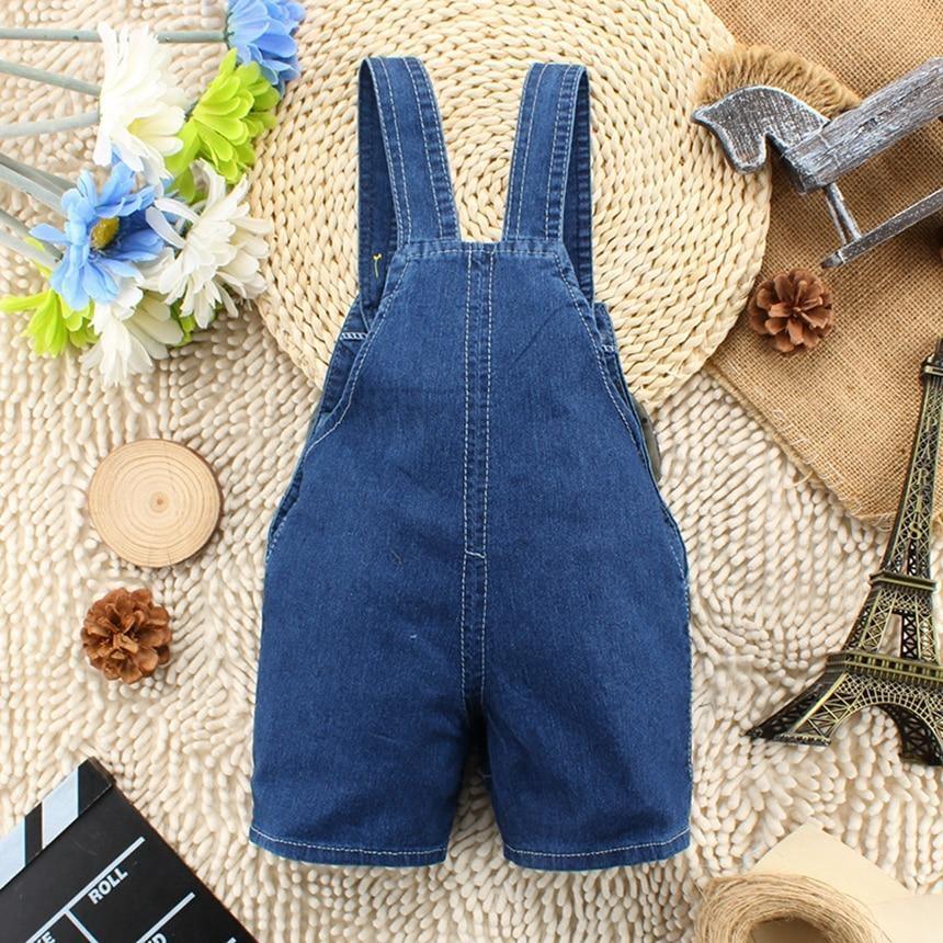 Modern Cartoon Baby Clothing Boys & Girls Jeans Overalls Shorts Toddler Infant Rompers For Kids In Fashion Deisgn