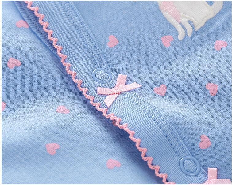 Baby Clothes Newborn Home Wear Cotton Baby Girl Romper  Baby Costume Infant Boy Sleep Comfortable Pajamas