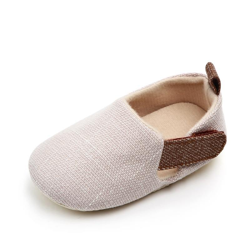 Baby Unisex Shoes Infant Soft First Walkers Nonslip Indoor Outdoor Shoes Cotton Fabric Prewalkers