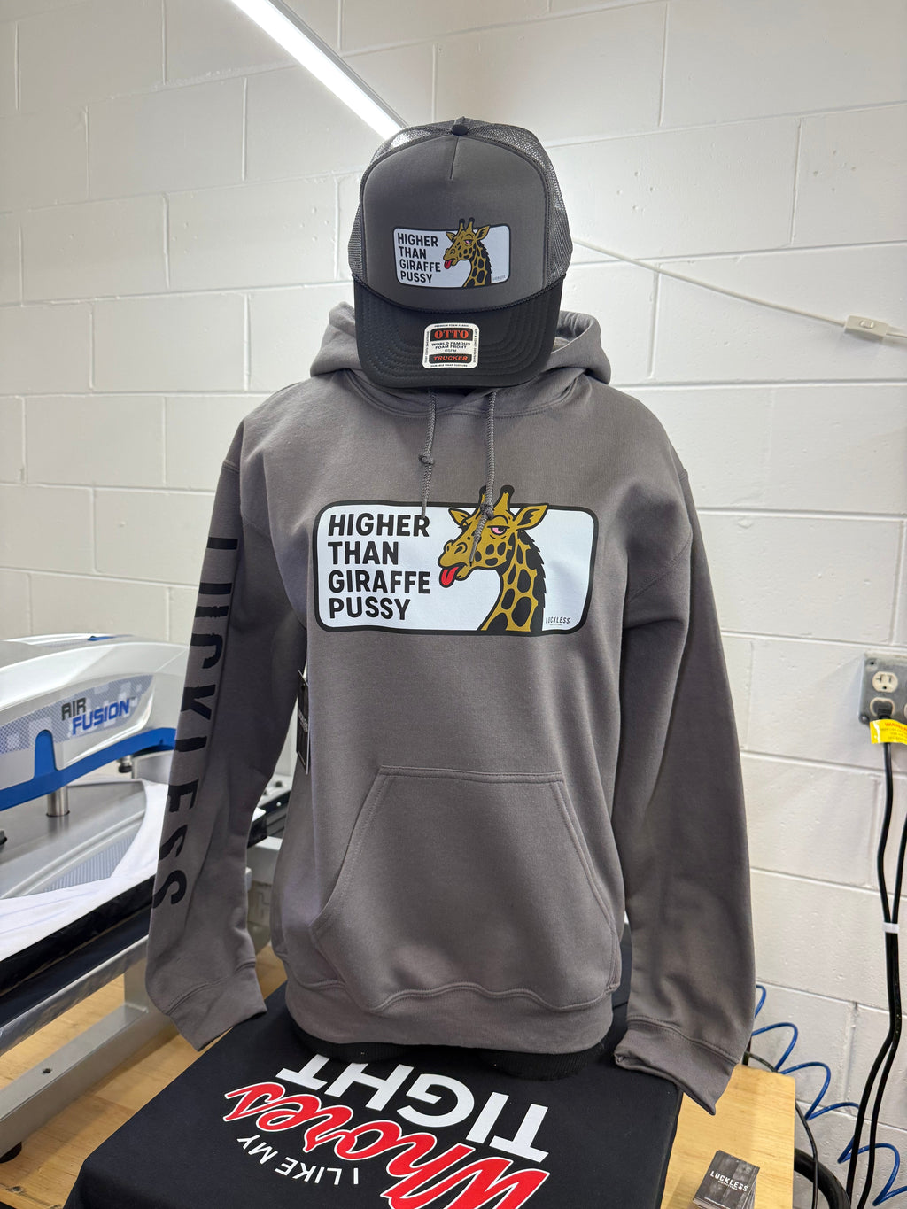 Higher Than Giraffe Pussy Hoodie