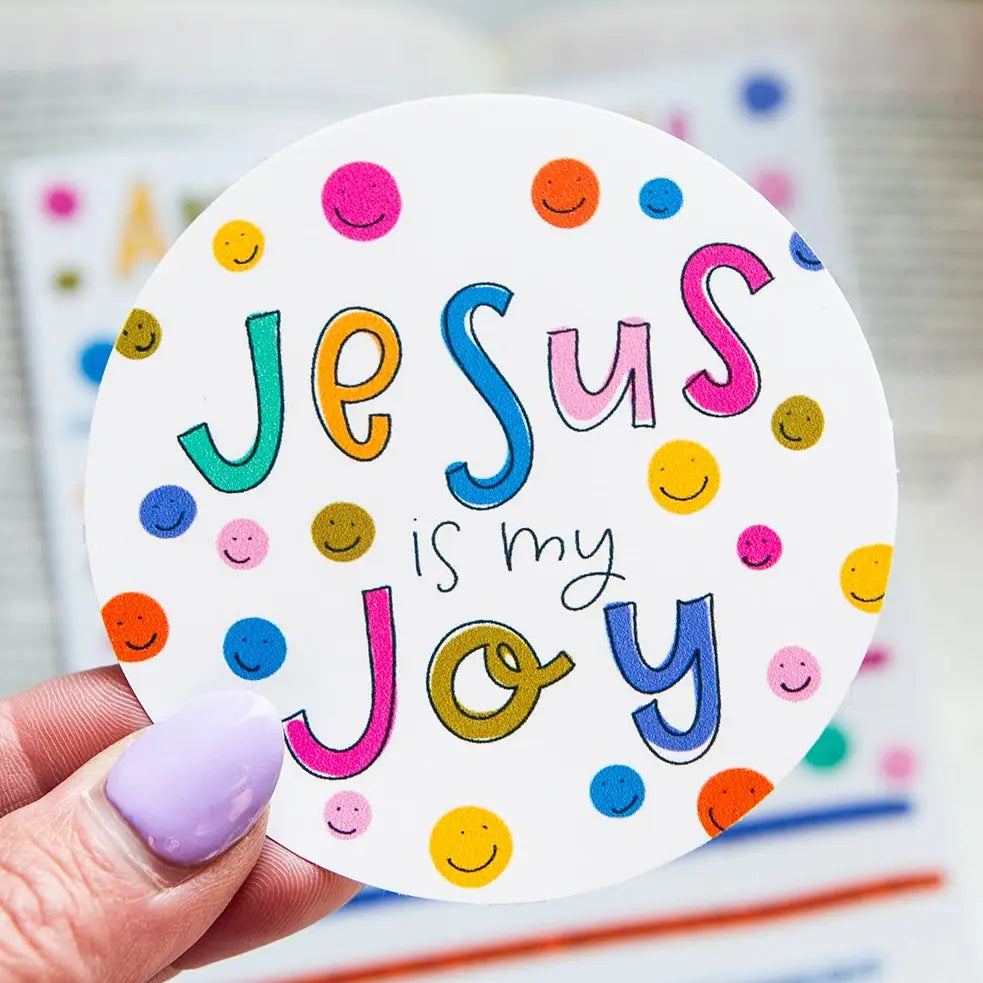Jesus Is My Joy Vinyl Sticker