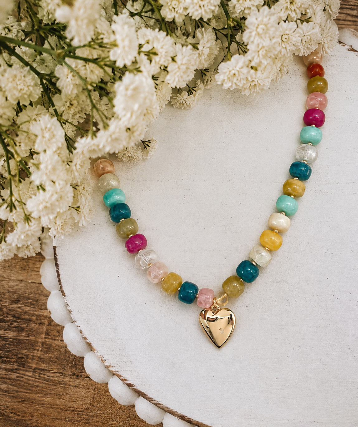 Candy Hearts Necklace