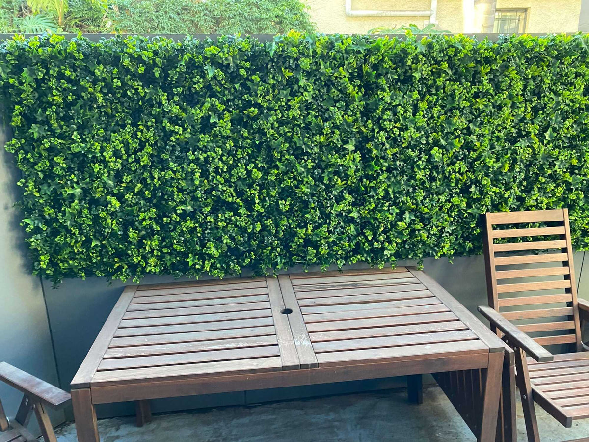 Spring Sensation Artificial Vertical Garden Green Wall Panel 40×40in 11 SQ FT – UV Resistant – Commercial Grade