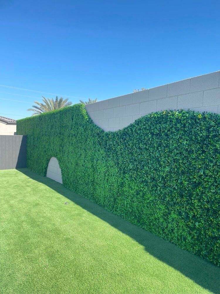 Spring Sensation Artificial Vertical Garden Green Wall Panel 40×40in 11 SQ FT – UV Resistant – Commercial Grade