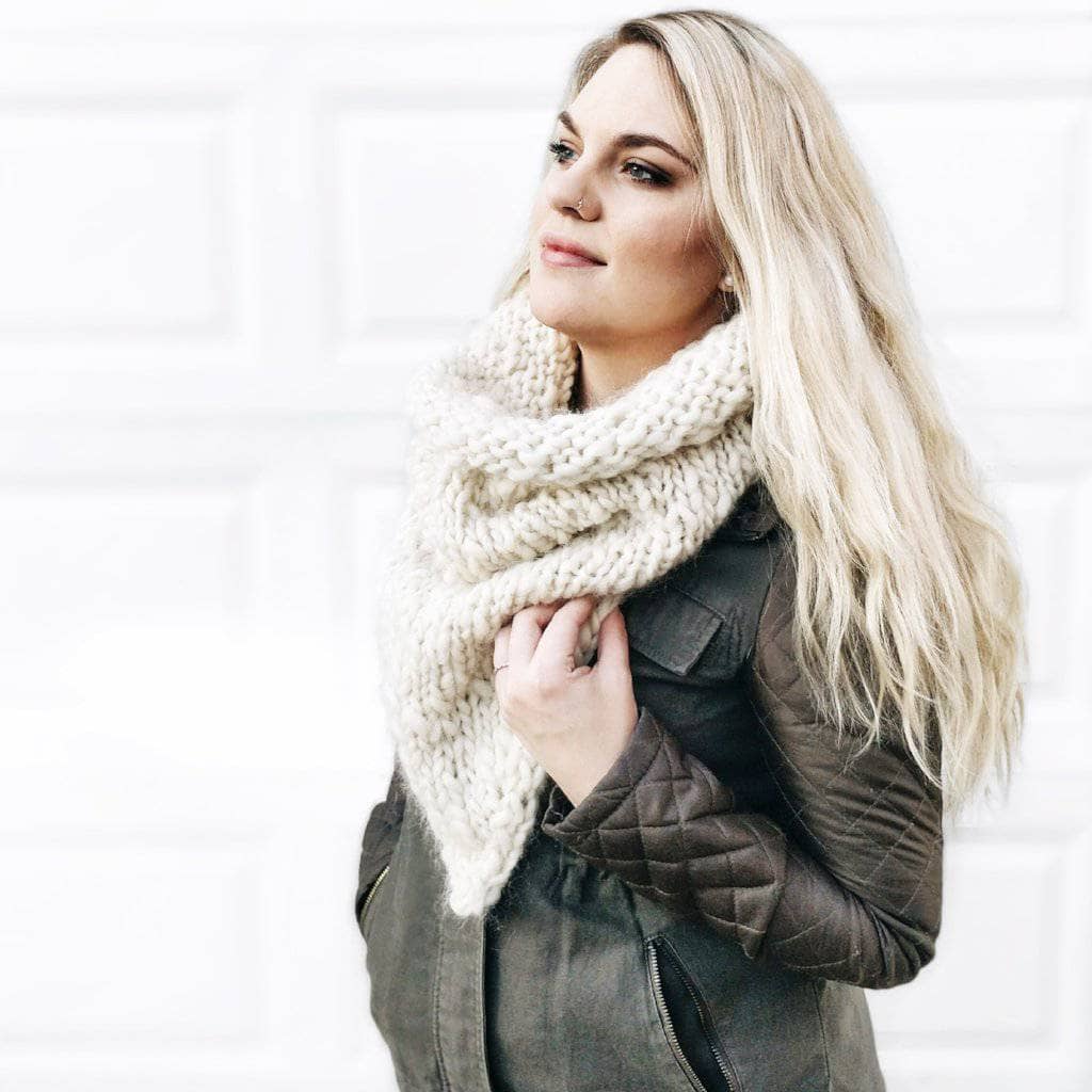 The Simple Style Cowl Knit Pattern