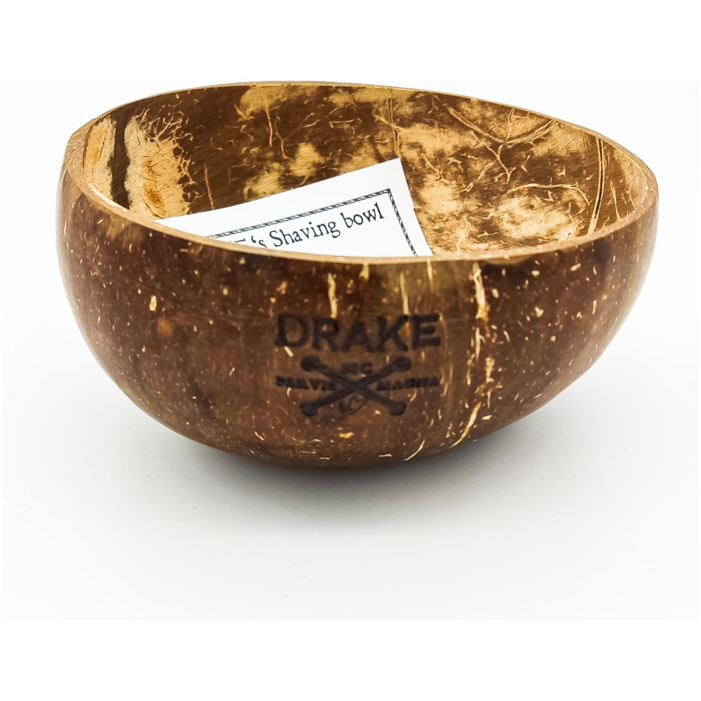 Darwin Shaving Coconut Lathering Bowl + Pouch