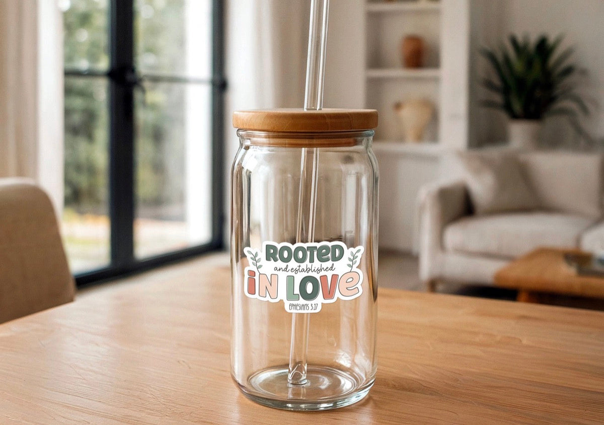 Rooted in Love | Christian Sticker
