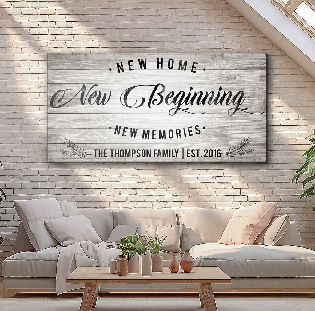 New Home Sign