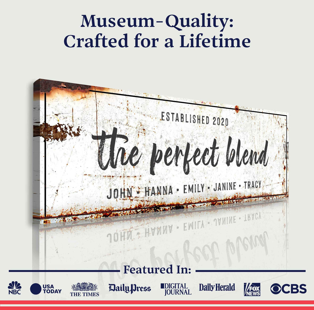 The Perfect Blend Sign