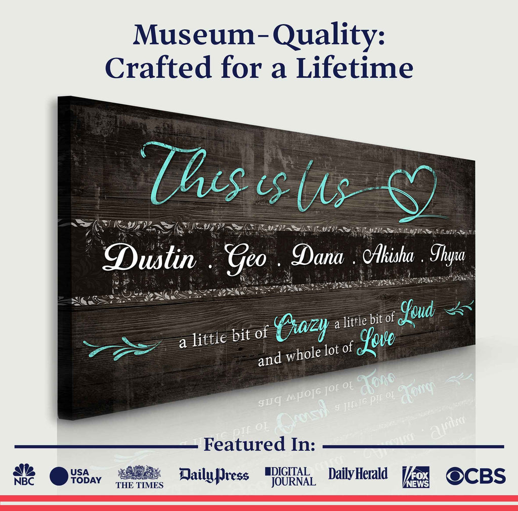 This is Us Family Sign