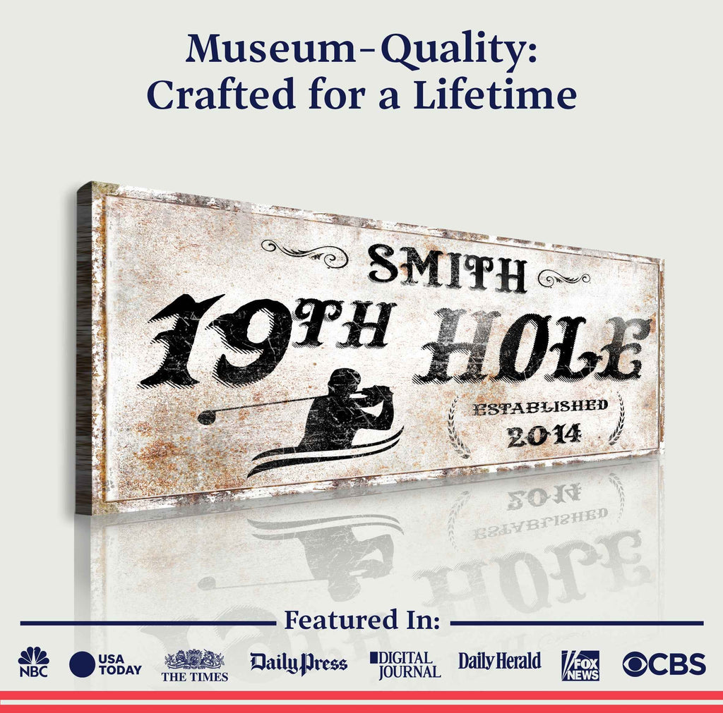 19th Hole Sign