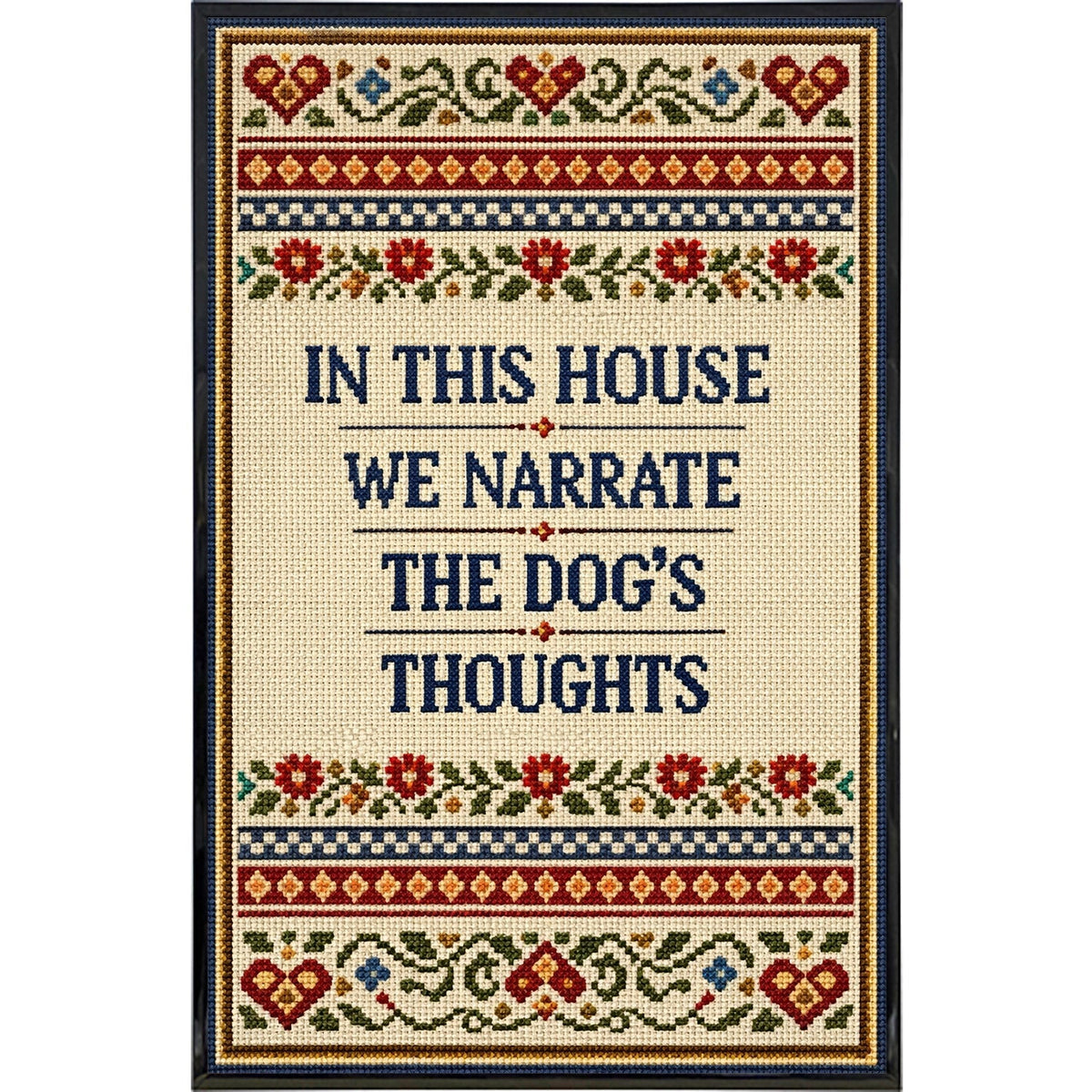 In This House We Narrate the Dog's Thoughts Print