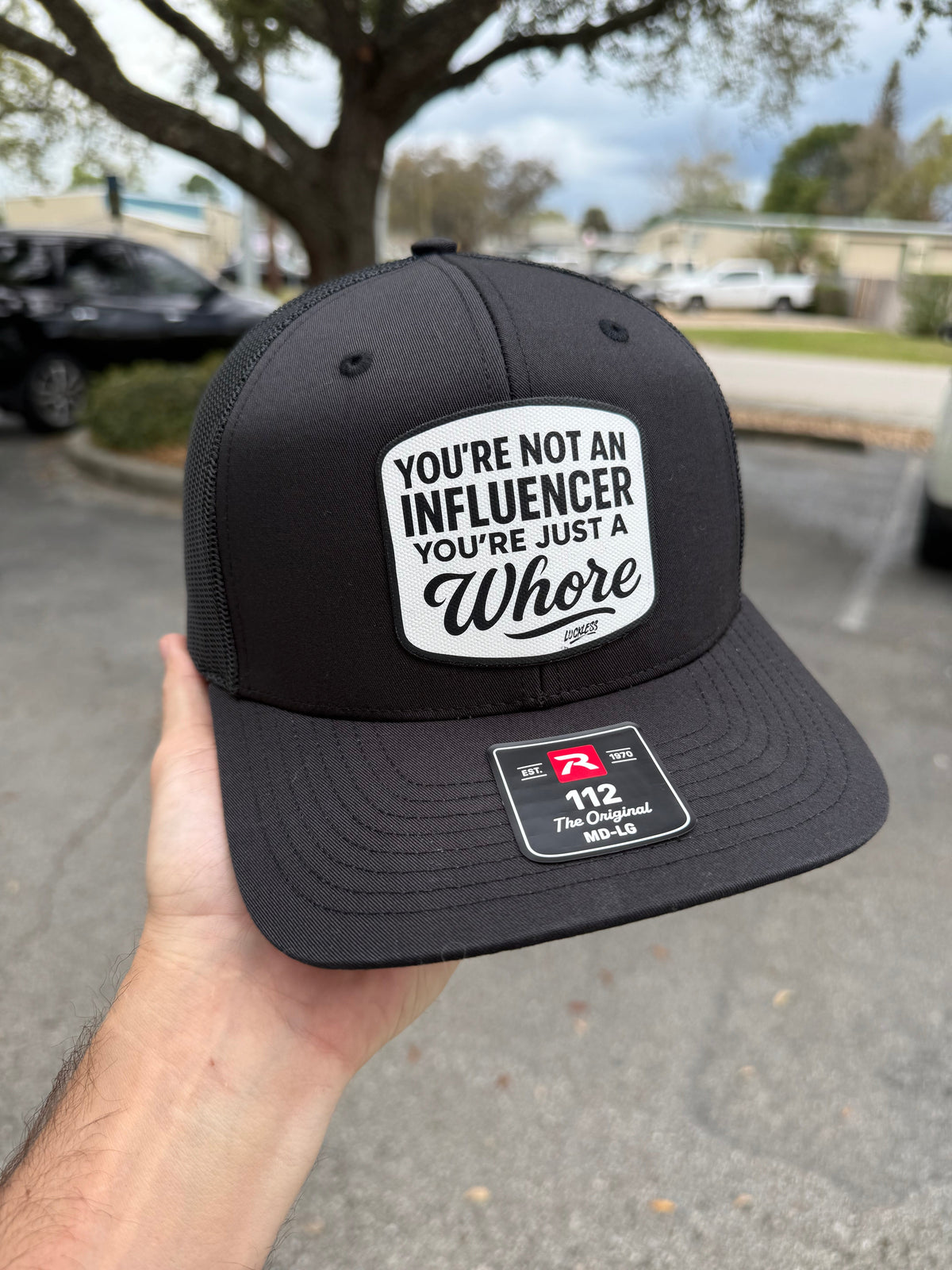 Influencer Canvas Patch Snapback