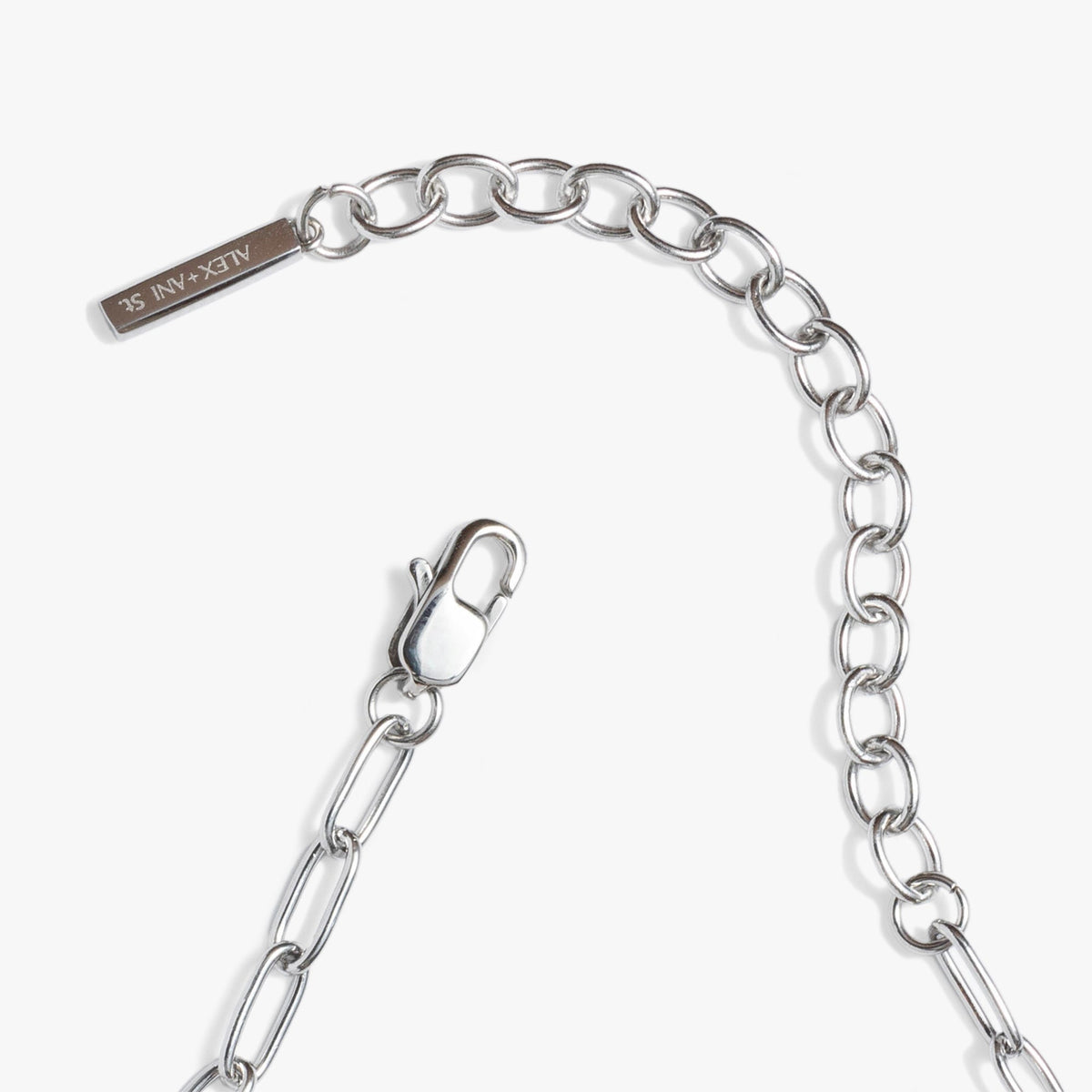 Paperclip Charm & Layering Necklace