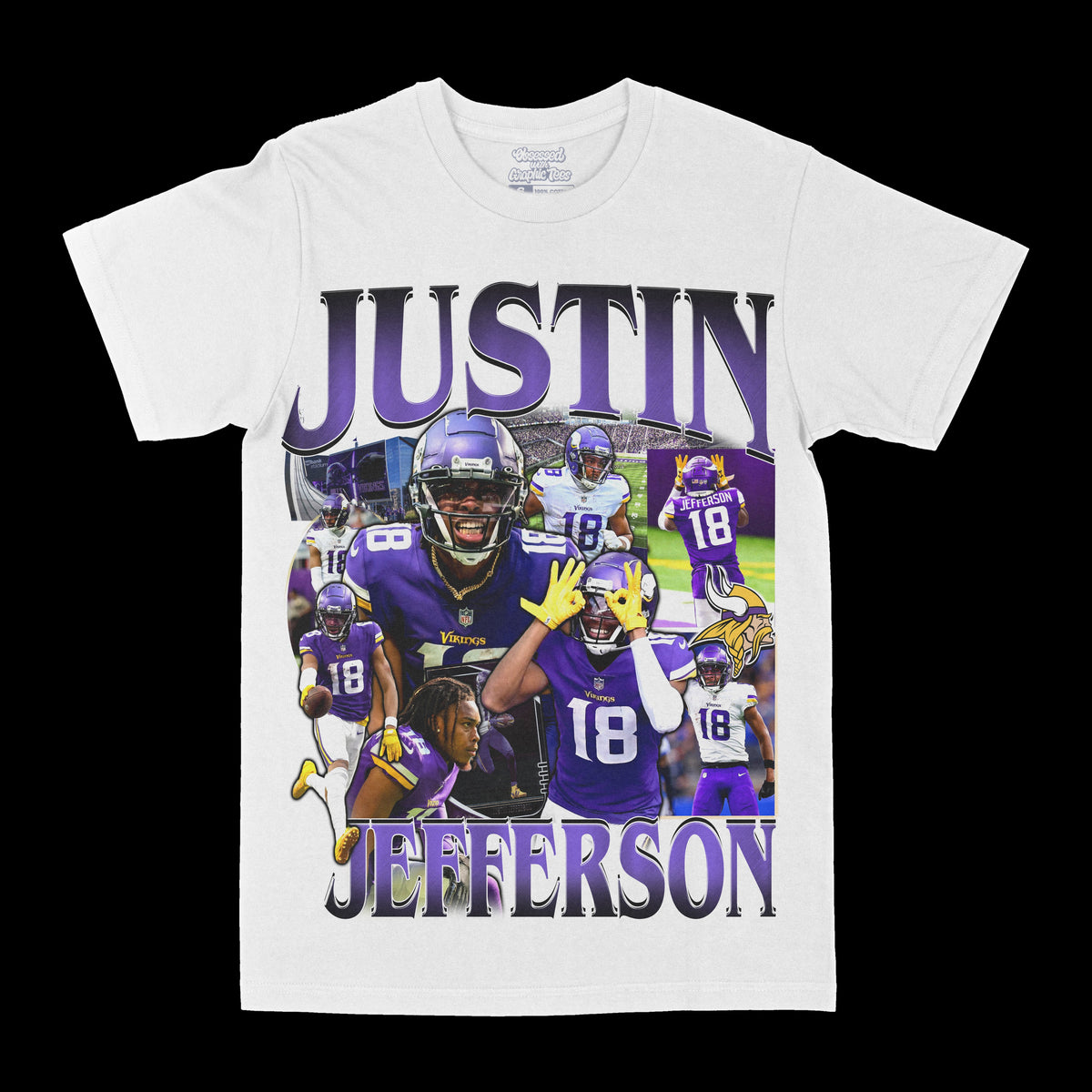 Justin Jefferson "18" Graphic Tee