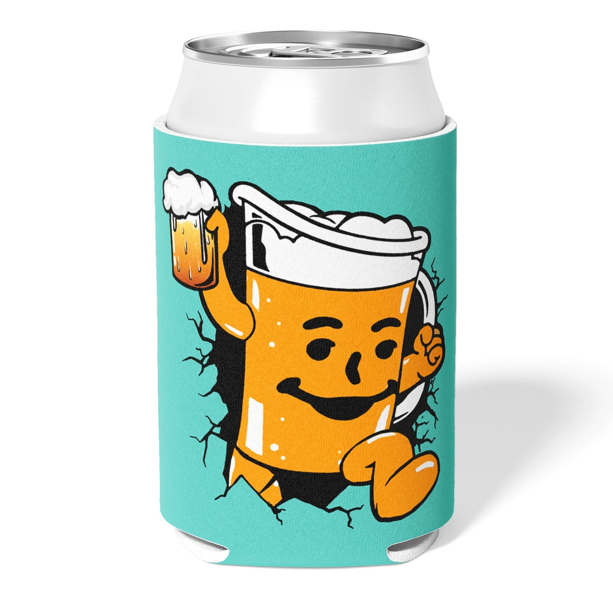 Ooh Yeah Beer Man Can Cooler