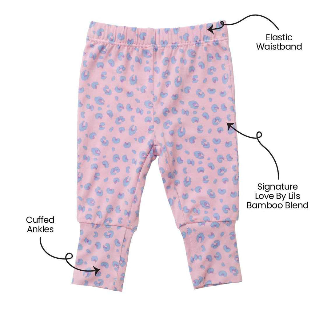 Lillian Leopard Bamboo Leggings