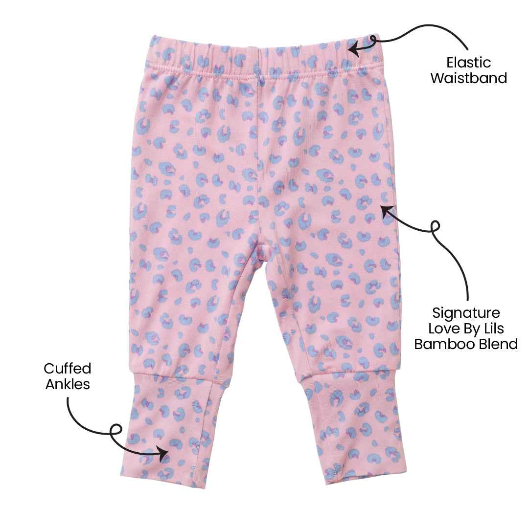 Lillian Leopard Bamboo Leggings