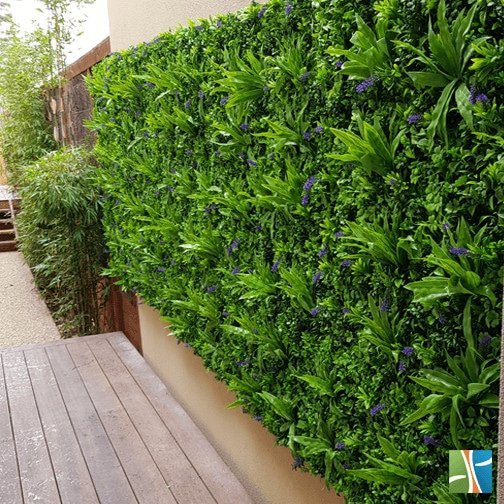 Sample Panel – Lavender Fields Green Wall (Small Sample)