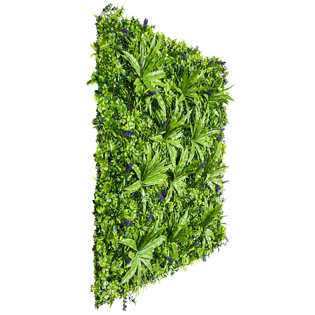 Sample Panel – Lavender Fields Green Wall (Small Sample)
