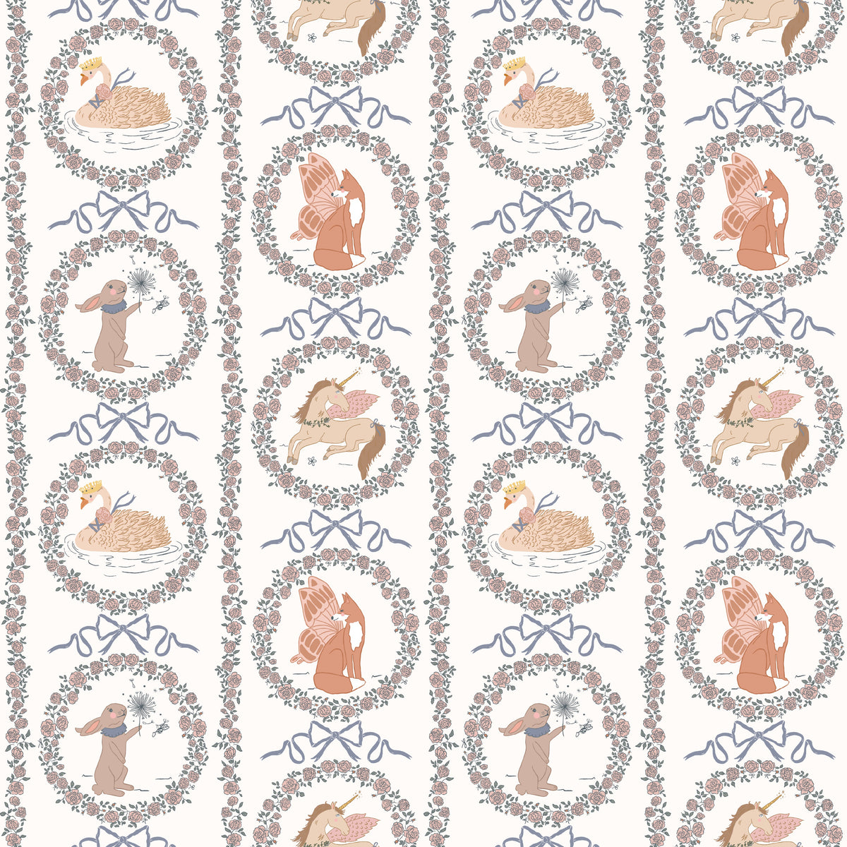 Layce Wallpaper by Painted Hawk Design
