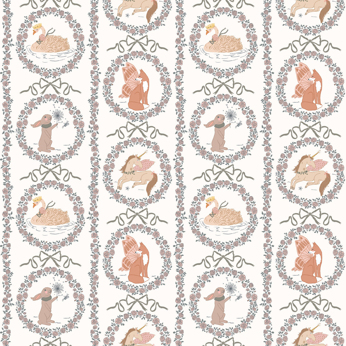 Layce Wallpaper by Painted Hawk Design