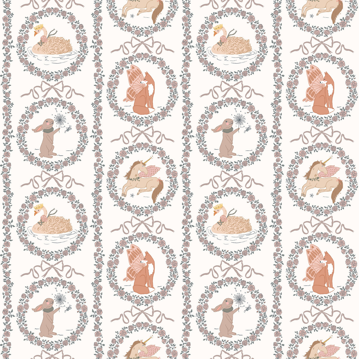 Layce Wallpaper by Painted Hawk Design