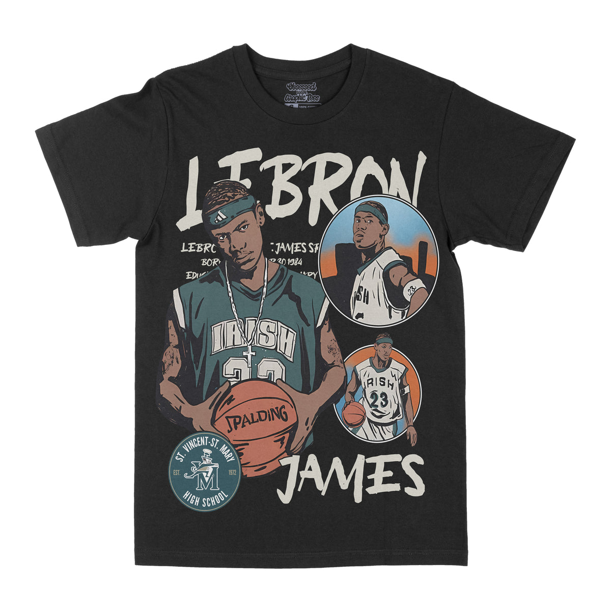LeBron James "St. Vincent St. Mary" Graphic Tee