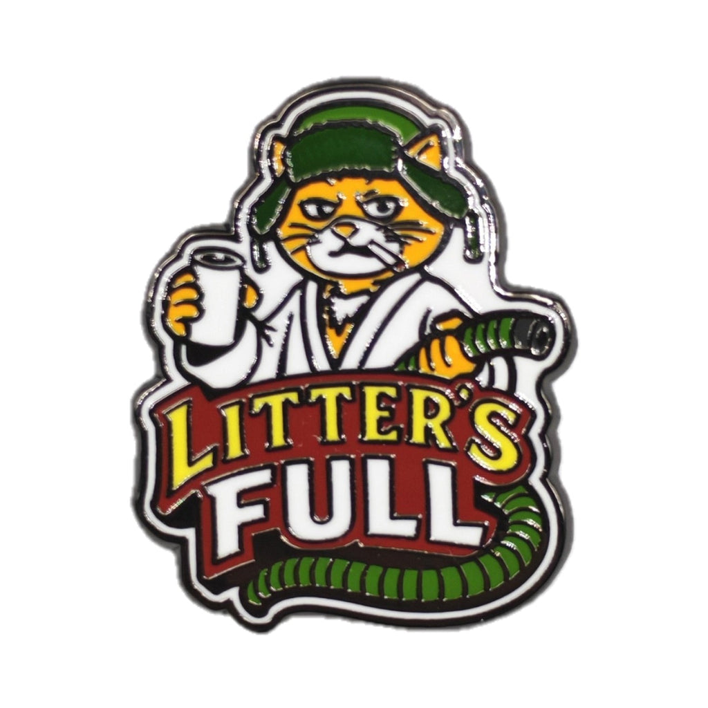 Litter's Full Enamel Pin