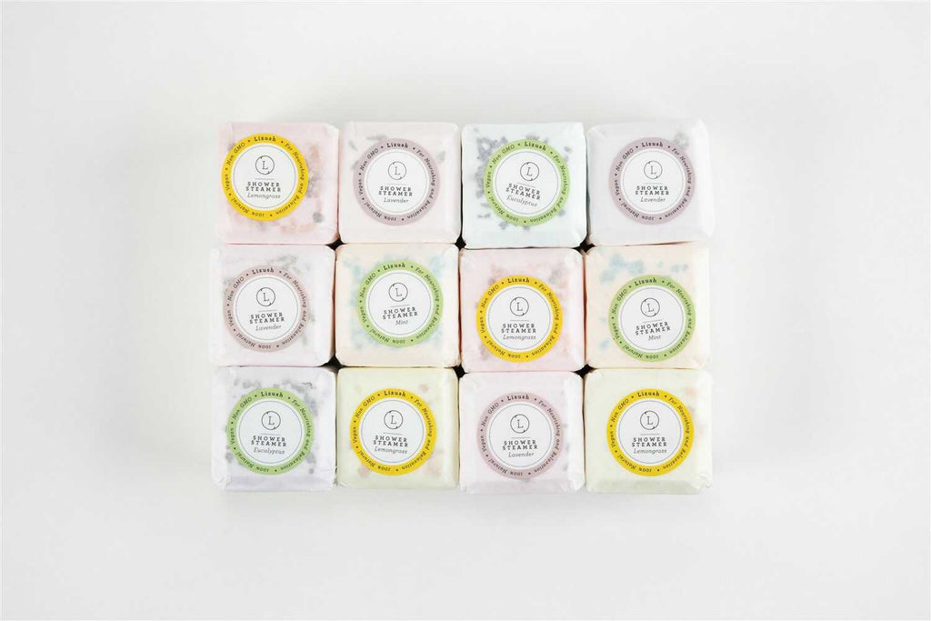 12-Piece Shower Steamers Gift Set – Natural Aromatherapy
