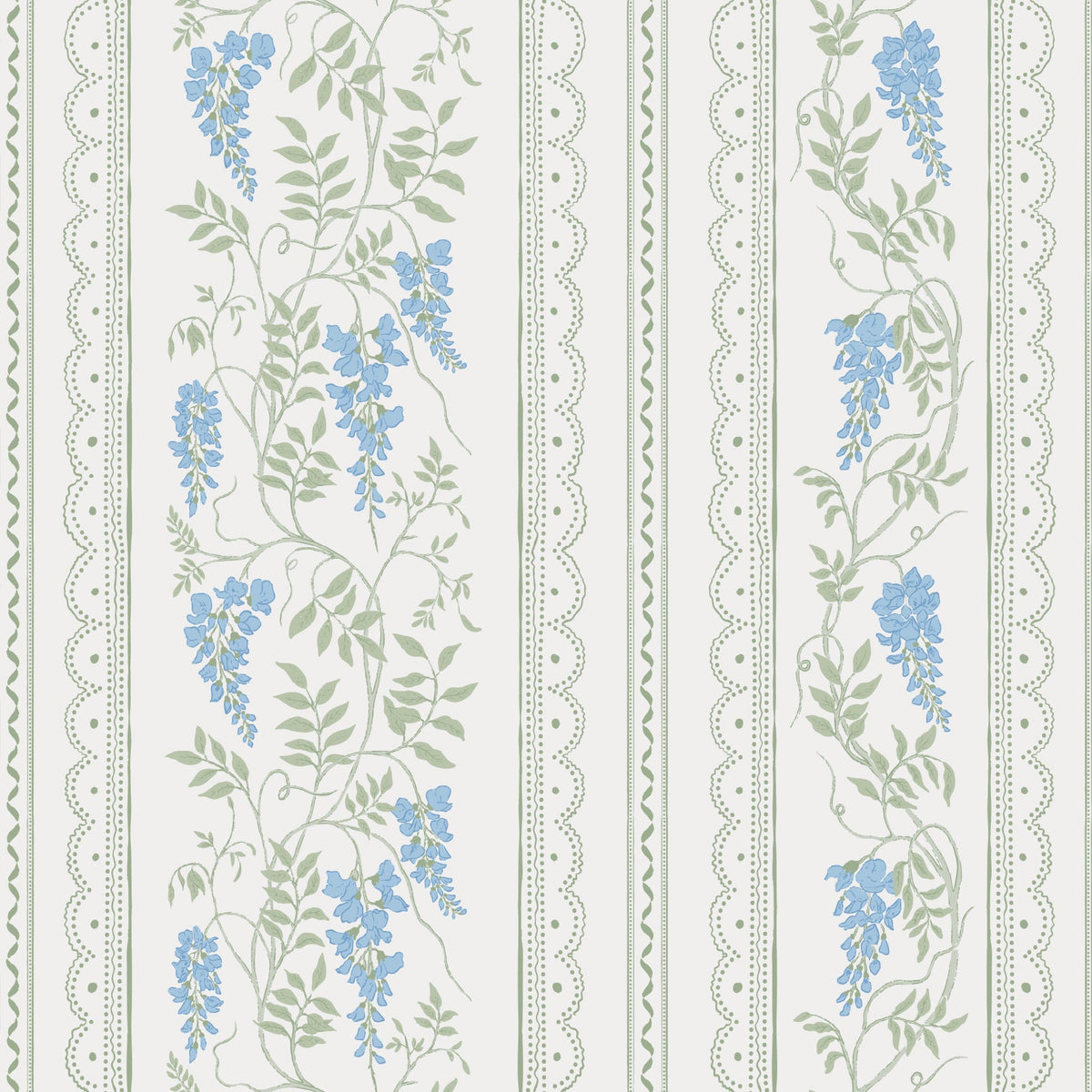 Loretta Wallpaper by The Bright Leaf Design