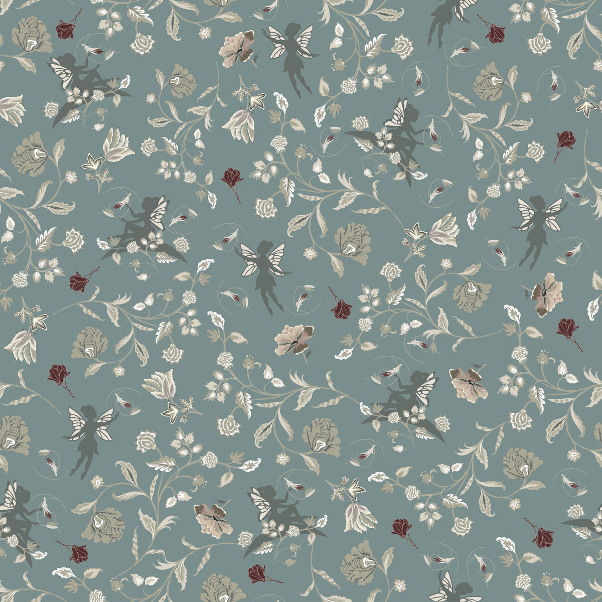 Lucinda Wallpaper by Julia Clayden